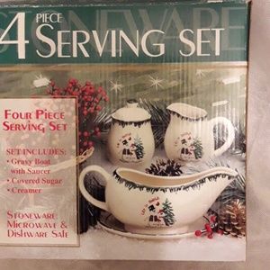 4pc  Serviing set